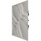 Ekena Millwork 19 5/8in. W x 19 5/8in. H Rogue EnduraWall Decorative 3D Wall Panel Covers 2.67 Sq. Ft. WP20X20RGAGX - alternate 2